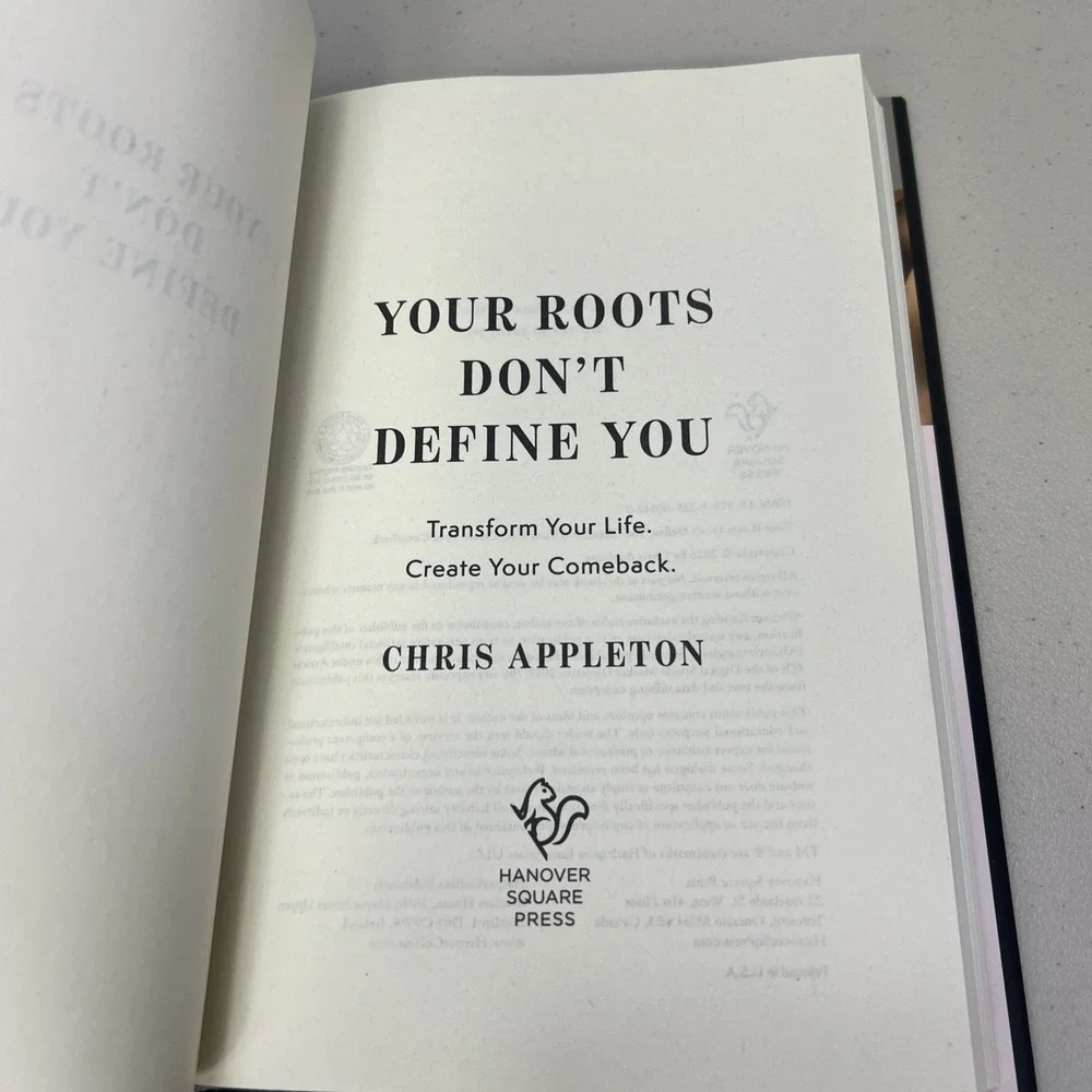 YOUR ROOTS DON'T DEFINE YOU -‎ CHRIS APPLETON - 2026 - HC/DJ - VG+